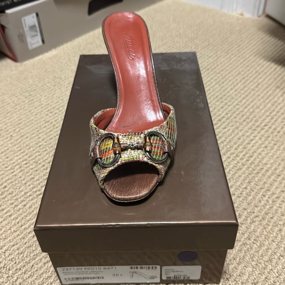 Multicolor Gucci slide